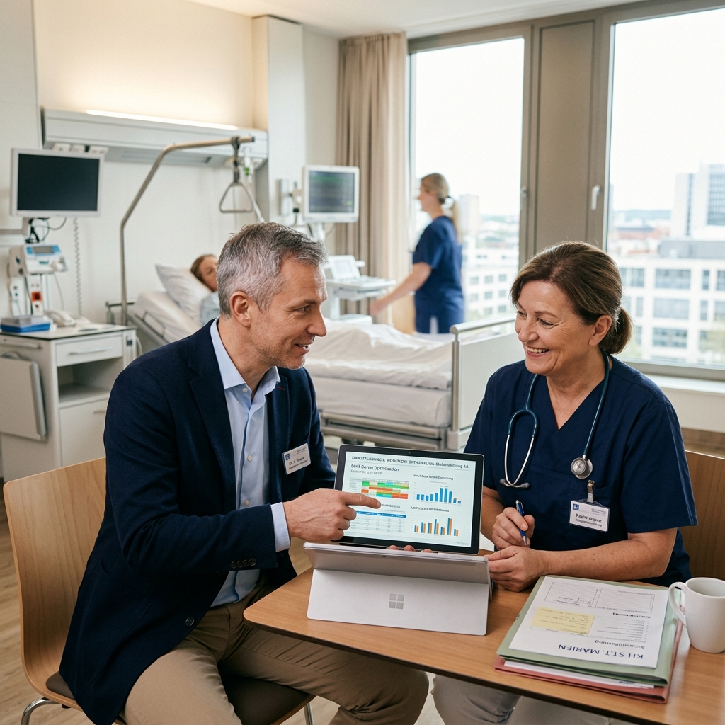 Neuaufstellung der Arbeitsorganisation – Team im Einsatz